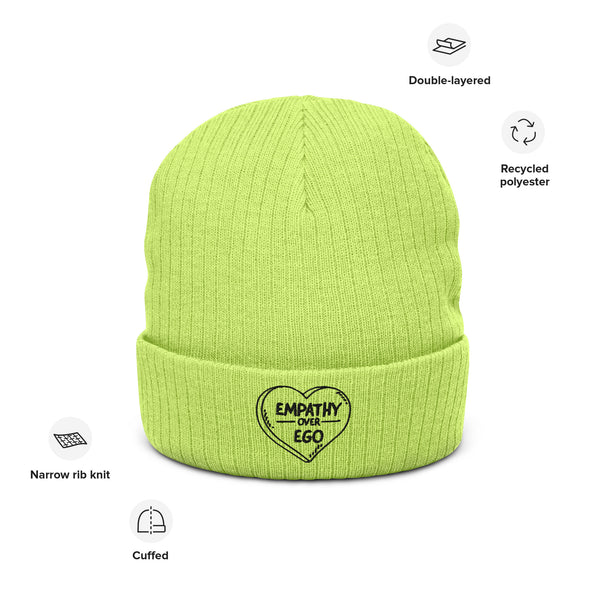 Empathy Over Ego Recycled Beanie
