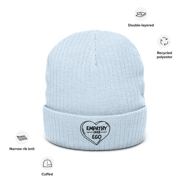 Empathy Over Ego Recycled Beanie