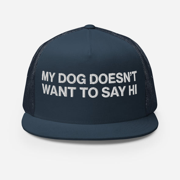 My Dog Trucker Hat