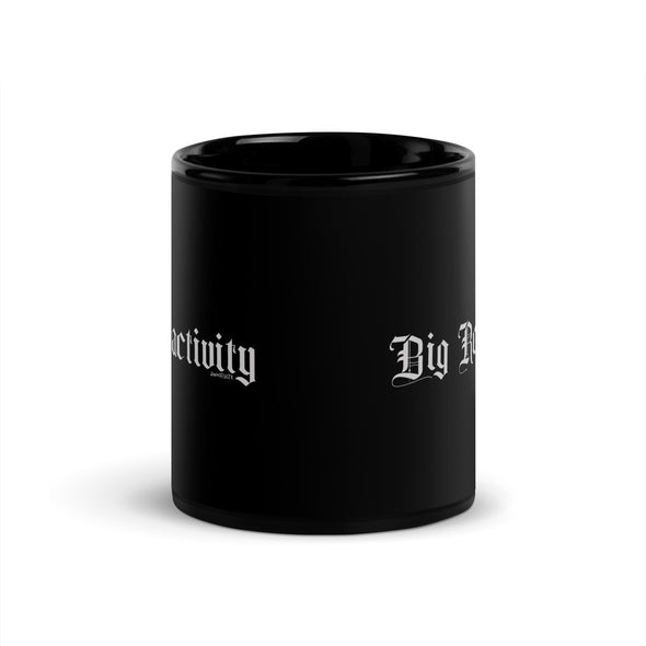 Big Reactivity Black Mug