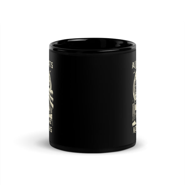 All Treats Black Mug