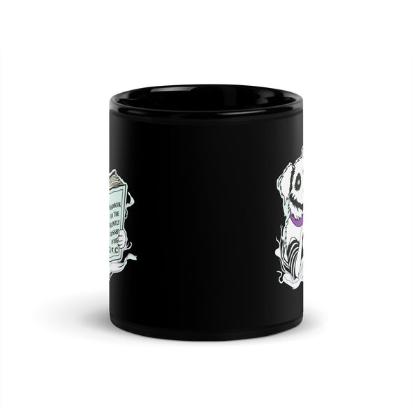 Crossed Over Black Mug