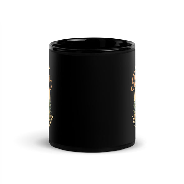 Press Buttons Black Mug