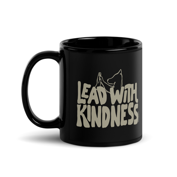 Kindness Black Mug