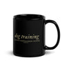 R+ Dog Training Black Mug