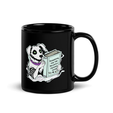 Crossed Over Black Mug