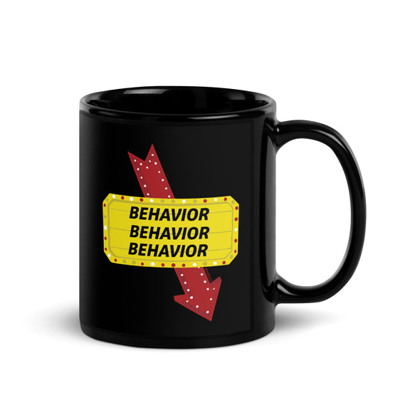 Behavior x3 Black Mug