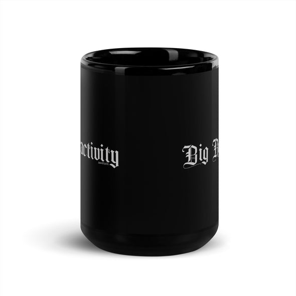 Big Reactivity Black Mug