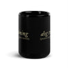 R+ Dog Training Black Mug