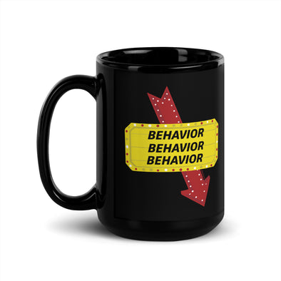 Behavior x3 Black Mug