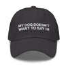 My Dog Dad hat