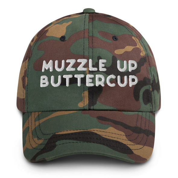 Muzzle Up Dad hat