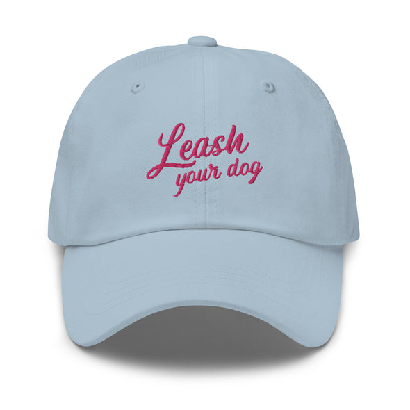 Leash Your Dog Dad hat