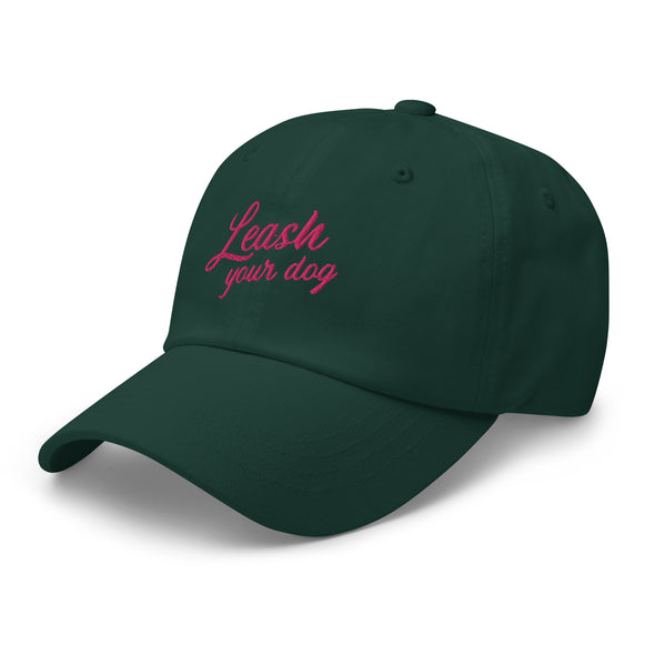 Leash Your Dog Dad hat