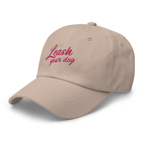 Leash Your Dog Dad hat