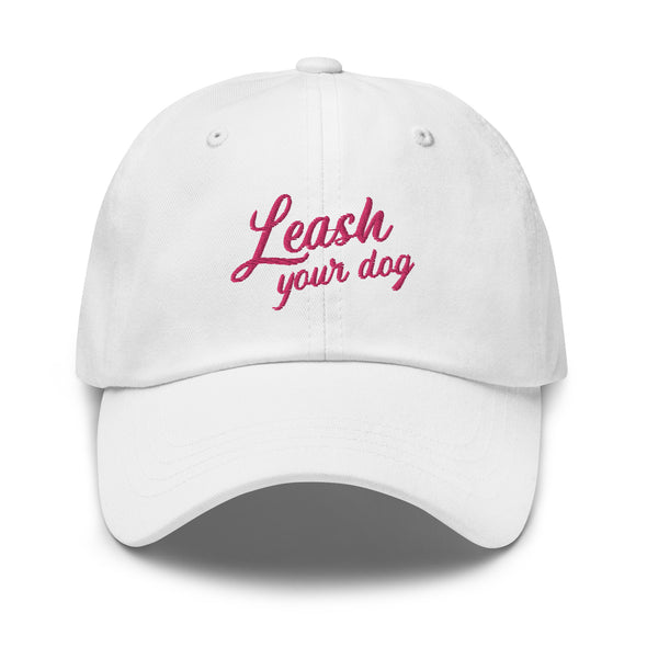 Leash Your Dog Dad hat