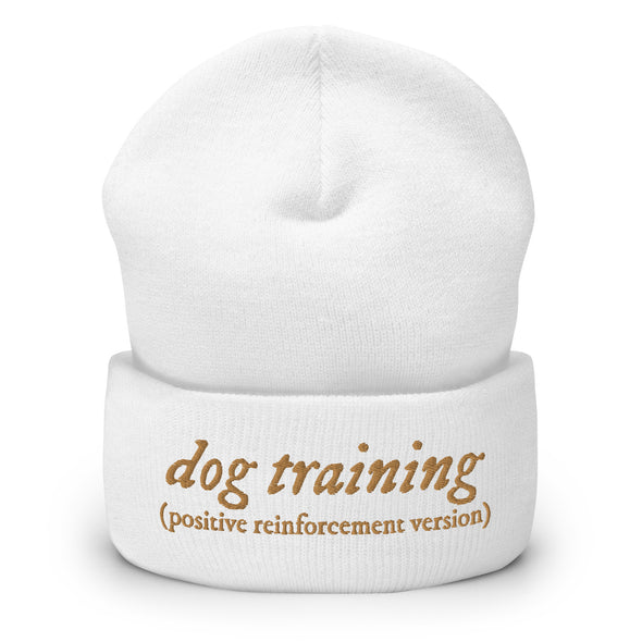 R+ Dog Training Beanie