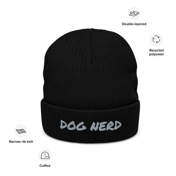 Dog Nerd Recycled Beanie