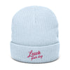 Leash Your Dog Recycled Beanie