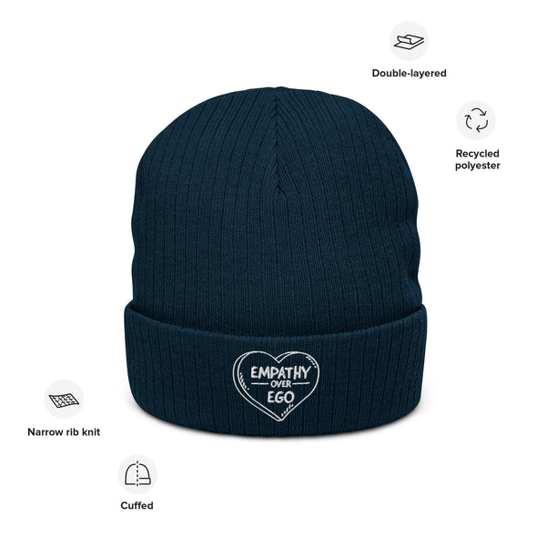 Empathy Over Ego Recycled Beanie