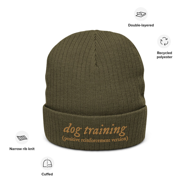 R+ Dog Training Beanie