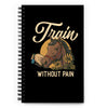 Equine Train W/O Pain Notebook