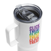 Rainbow Click & Treat Travel Mug