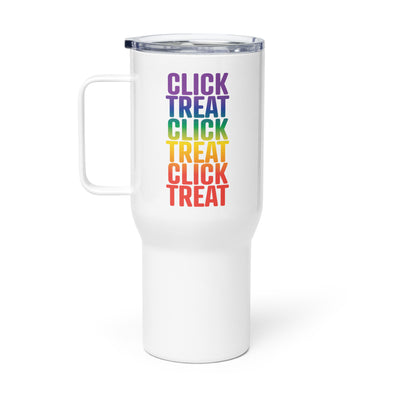 Rainbow Click & Treat Travel Mug