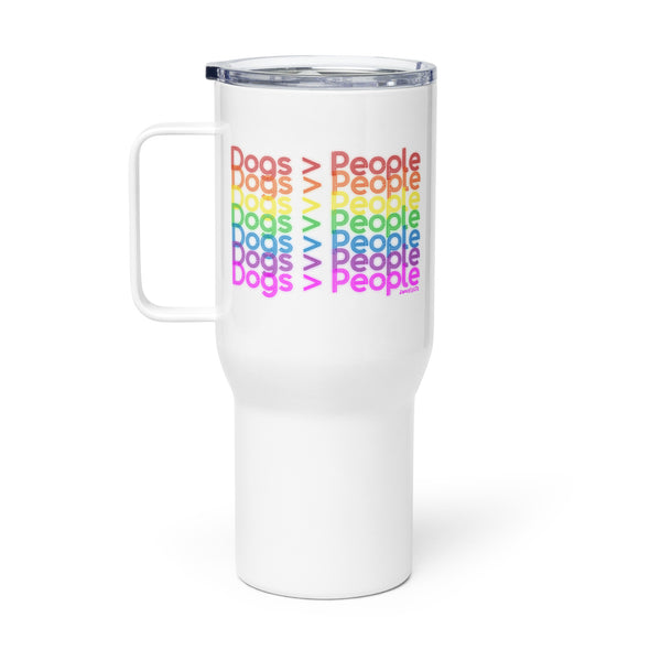 Rainbow Dogs > People Travel Mug