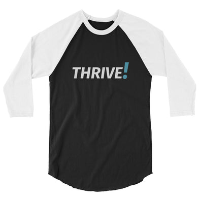 Thrive! Logo Unisex Baseball Tee