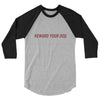 Reward Your Dog Unisex 3/4 Raglan