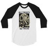 All Treats Unisex 3/4 Raglan