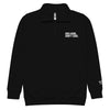 Dog Hair Unisex Fleece Half Zip