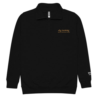 R+ Dog Training Unisex Fleece Half-Zip