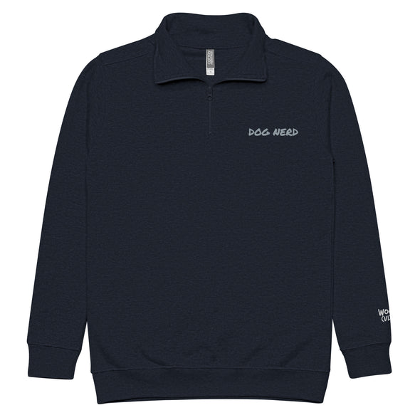 Dog Nerd Unisex Fleece Half-Zip