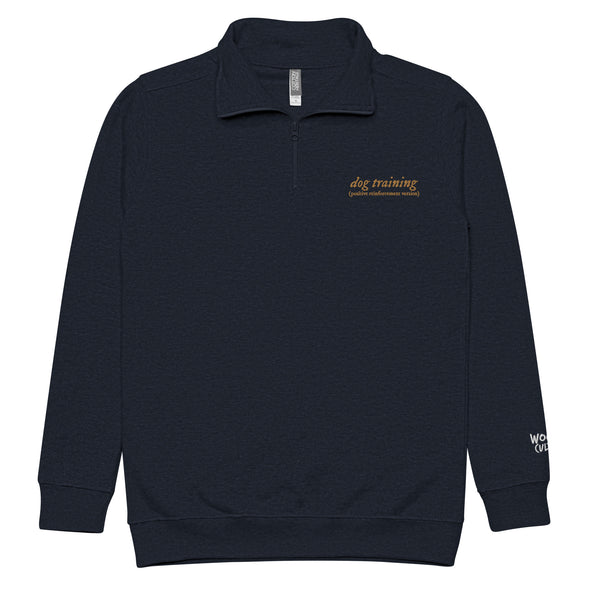 R+ Dog Training Unisex Fleece Half-Zip