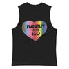 Rainbow Empathy Over Ego Unisex Muscle Tank