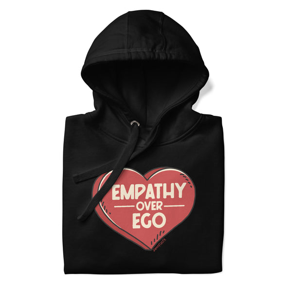 Empathy Over Ego Unisex Fleece Hoodie