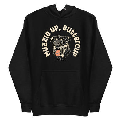 Muzzle Up Unisex Fleece Hoodie