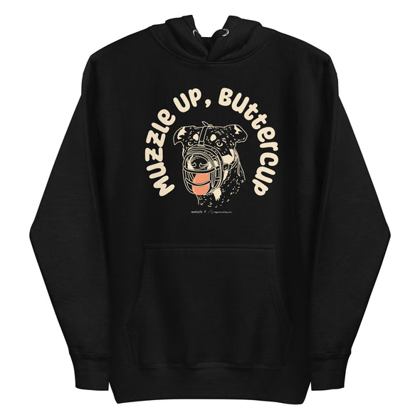 Muzzle Up Unisex Fleece Hoodie