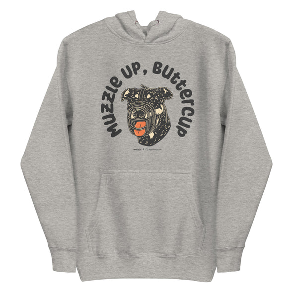 Muzzle Up Unisex Fleece Hoodie