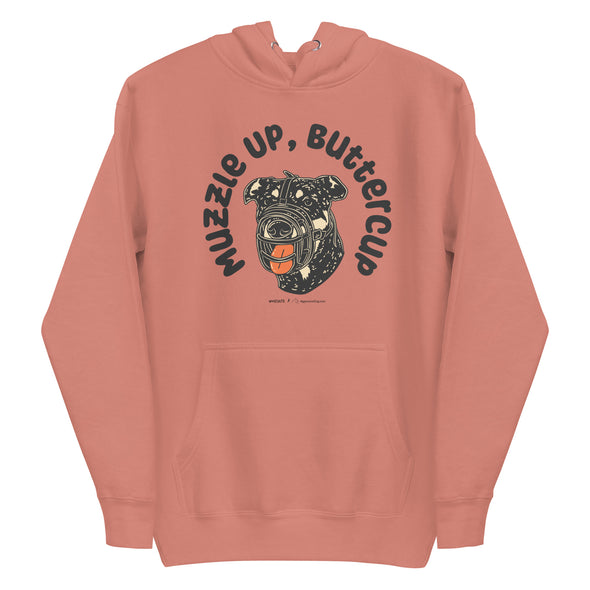 Muzzle Up Unisex Fleece Hoodie