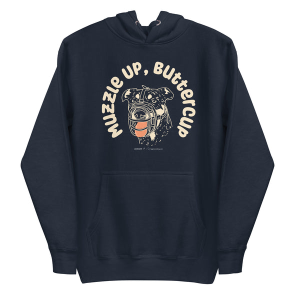 Muzzle Up Unisex Fleece Hoodie