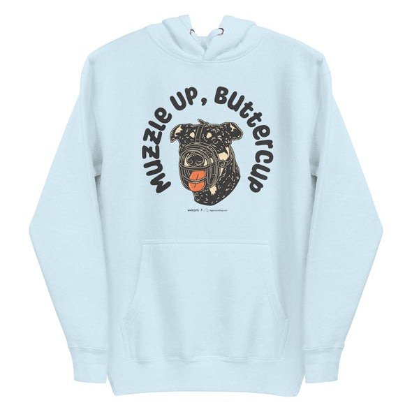 Muzzle Up Unisex Fleece Hoodie