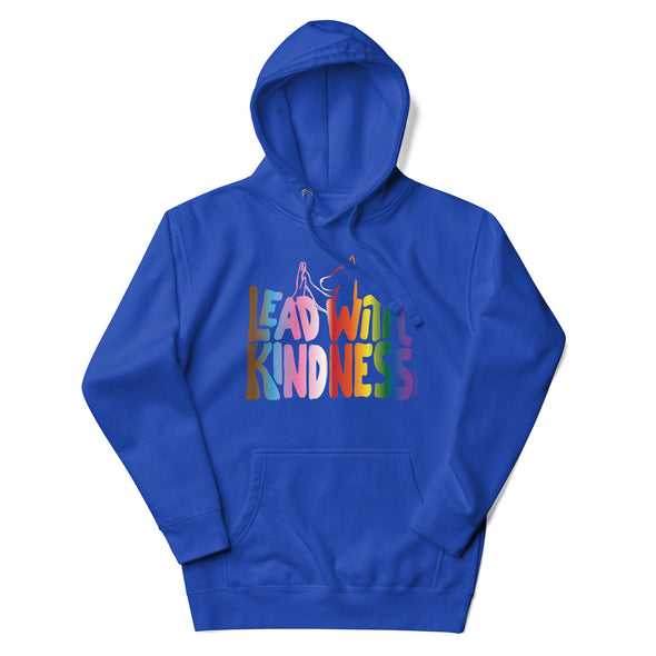 Rainbow Kindness Unisex Fleece Hoodie