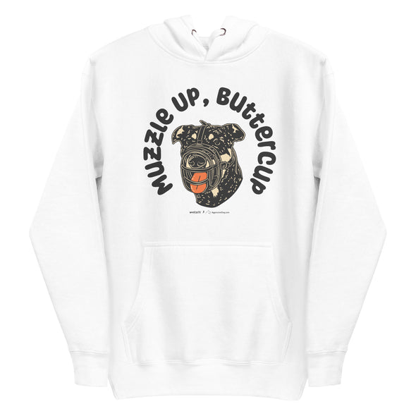 Muzzle Up Unisex Fleece Hoodie