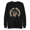 Muzzle Up Unisex Fleece Crewneck