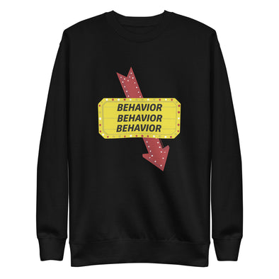 Behavior x3 Unisex Fleece Crewneck