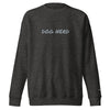 Dog Nerd (Embroidered) Unisex Fleece Crewneck