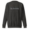 Big Reactivity (Embroidered) Unisex Fleece Crewneck